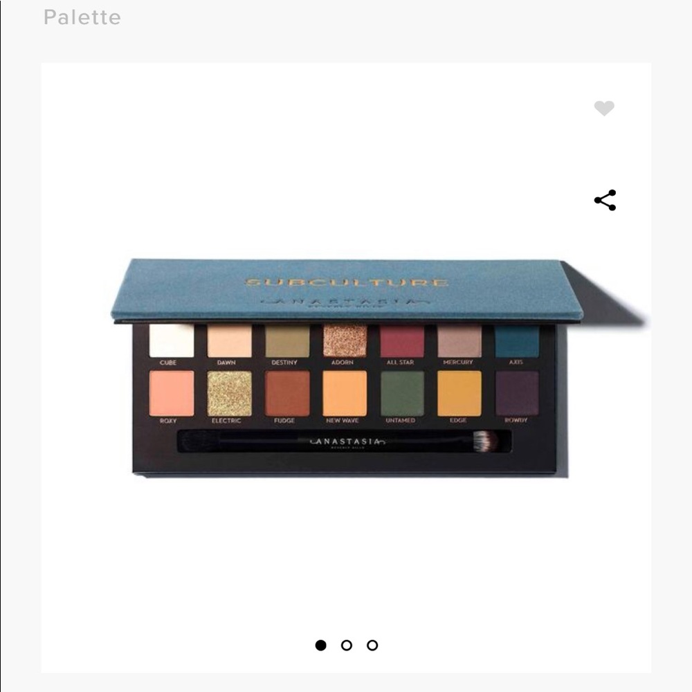 Anastasia Beverly Hills subculture palette